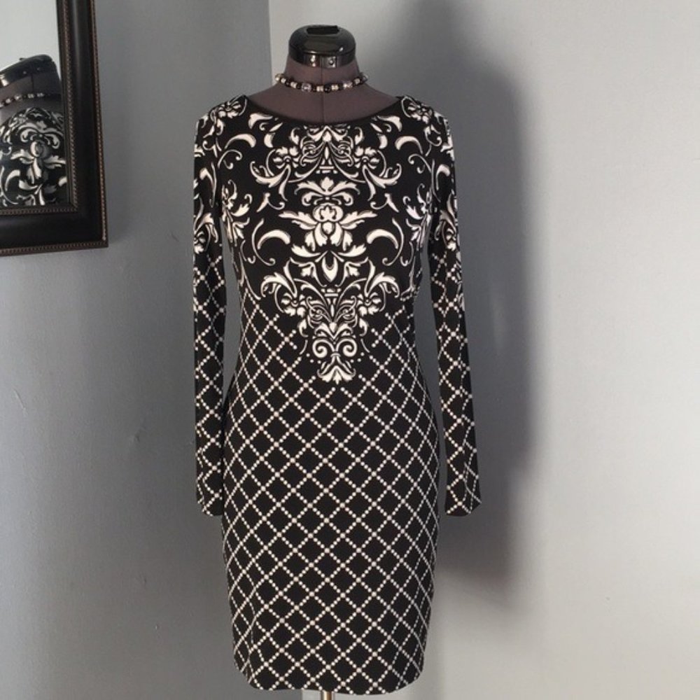 WHBM Black Shift Dress Size XXS